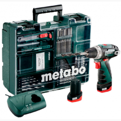 PowerMaxx BS Basic Workshop 2x2,0 Ач Сверлильно-винторезный станок с аккумулятором METABO 600080880