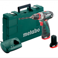 PowerMaxx BS QuickBasic 2x2,0 Ач Аккумуляторная дрель и отвертка METABO 600156500