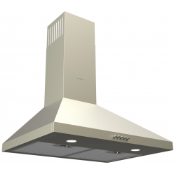 Кухонная Вытяжка ZANETTI PIRAMIDE CREM(BxШхГ) 657-871x596x456 . Количество моторов 1/115вт.3 скорости 650m3/h .2x1вт лампочки.CREM,