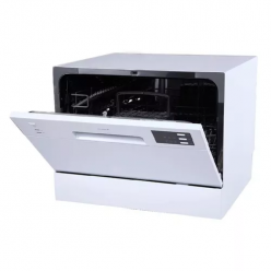 Посудомоечная Машина Midea MCFD55320W КОМПАКТНАЯ (ВхШхГ) 43.8 х 55 х 50 см.A+.6-комплектов.7-программ.Дисплей.Цвет белый.