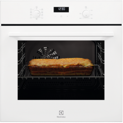 Духовка Электрическая Electrolux EZF5C50V Число режимов 8,Дисплей,Таймер,Гриль,Конвекция, A,57 л ,белый