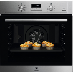 Духовка Электрическая Electrolux EOD3H70X Число режимов 9. 72 л ,A .Дисплей,Таймер,Гриль,Двойная конвекция,.inox