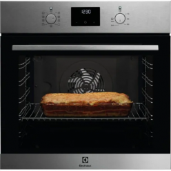 Духовка Электрическая Electrolux EOF3C50TX Число режимов 8 ,A.+,Таймер,Гриль,Конвекция.Дисплей, 72л ,inox