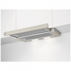 Кухонная Вытяжка Electrolux LFP326AS Тип-телескопическая.(ШхГxВ) 59.8x28.4x17.9 см.Управлениe механическое .Количество моторов 1, 410м³/ч,беж,
