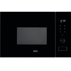 Микроволновая печь Incorporat AEG MSB2057D-B 20 л.800 Вт.управление электронное.Сенсорный.с грилем., Нержавеющая сталь.черный