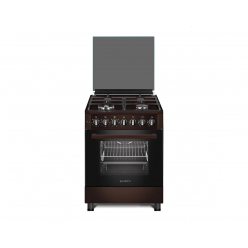 Плита Electroplus Z60 EBR 57x57, 4 газ.конфорки,еврогорелки.электроподжиг,электро духовка,BR,