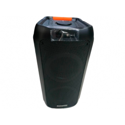 Активная Акустика ZANETTI BOX 16 MM2x6-дюймовых/Bluetooth/USB/TF/FM/REC/пульт дистанционного управления/батарея 12 В 5,5 Ач/вход AUX/два входных разъема для микрофона/ОДИН БЕСПРОВОДНОЙ МИКРОФОН.