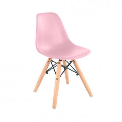 Scaun pentru copii Eames Bebe Pink — Scaune