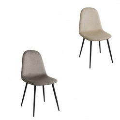 Scaun C-710~Catifea+Black Legs