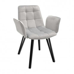 Scaun DC-18~ Grey+Black Legs