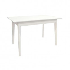 Masa MG-A05~White mat glass+White Legs