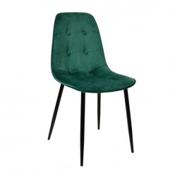 Scaun M-01-3 (Hlr-56) Catifea Green+Black Legs