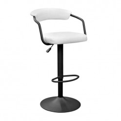 Scaun SB-31~White+Black Leg