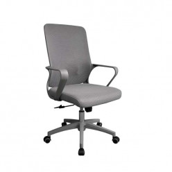Fotoliu Birou F-20141 A~Grey Seat+Grey Frame