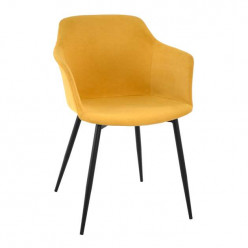 Scaun ASTER~Yellow SL-7047QB+Black Legs