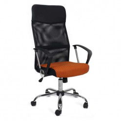 Fotoliu Birou F-63~Black+Orange