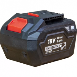 Аккумулятор Li-Ion 18В 6.0Ah Energy+ Graphite