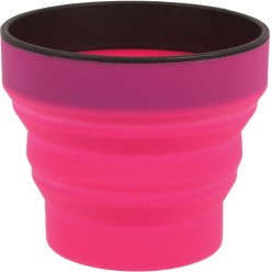 Складная чашка LifeVenture Ellipse - силикон - PINK