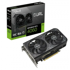 Видеокарта ASUS RTX4060 8GB GDDR6 Dual OC (DUAL-RTX4060-O8G-V2)
