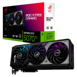 Видеокарта ASUS RTX5070Ti 16GB GDDR7 ROG Strix
