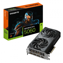 Видеокарта Gigabyte RTX5060 8GB GDDR7 WindForce (GV-N5060WF2-8GD)