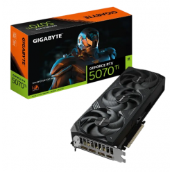 Видеокарта Gigabyte RTX5070Ti 16GB GDDR7 WindForce (GV-N507TWF3-16GD)