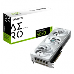 Видеокарта Gigabyte RTX5070 12GB GDDR7 Aero OC (GV-N5070AERO OC-12GD)