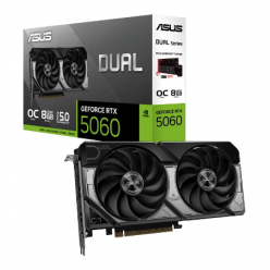Видеокарта ASUS RTX5060 8GB GDDR7 Dual OC (DUAL-RTX5060-O8G)
