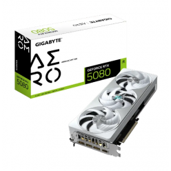 Видеокарта Gigabyte RTX5080 16GB GDDR7 Aero OC (GV-N5080AERO OC-16GD)