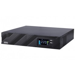 UPS PowerCom SPR-3000,3000VA/2400W,Tower/Rack,Smart Line Int.,Sinewave,LCD,AVR,USB, 8xIEC C13+1xC19
