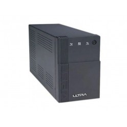 UPS  Ultra Power  650VA/360W, (3 steps of AVR, CPU controlled), USB, 8 Schuko, 2 IEC, plastic case

