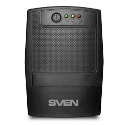 UPS SVEN UP-B800, 800VA/390W, Line Interactive, AVR, LED, 3*IEC(C13) sockets
