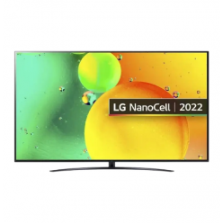65" LED SMART TV LG 65NANO766QA, Nanocell, 3840 x 2160, webOS, Black
