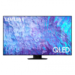55" LED SMART TV Samsung QE55Q80CAUXUA, QLED 3840x2160, Tizen OS, Silver
