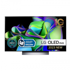 48" OLED SMART TV LG OLED48C36LA, Perfect Black, 3840 x 2160, webOS, Black
