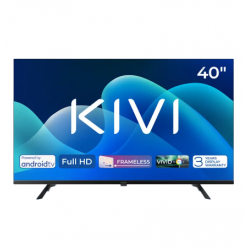 40" LED SMART TV KIVI 40F730QB, 1920x1080 FHD, Android TV, Black
