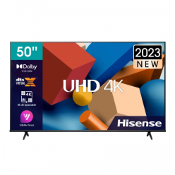 50" LED SMART TV Hisense 50A6K, Real 4K, 3840x2160, VIDAA OS, Black
