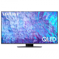 65" LED SMART TV Samsung QE65Q80CAUXUA, QLED 3840x2160, Tizen OS, Black
