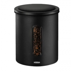 Xavax 111275, Coffee Tin, For 500 g of Beans or 700 g of Powde, Black
