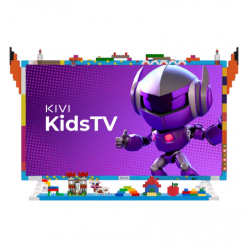 32" LED SMART TV KIVI KidsTV, 1920x1080 FHD, Android TV, Blue
