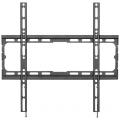 Кронштейн KIVI ''BASIC-44F'' Black 32- - 70- Fixed, max.45kg, VESA mm: up to 400x400mm
