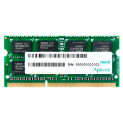 8GB DDR3 1600MHz SODIMM 204pin  Apacer PC12800, CL11, 1.35V
