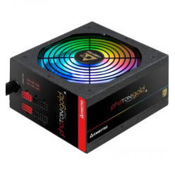 Power Supply ATX 650W Chieftec PHOTON GOLD GDP-650C-RGB, 90+, 140mm ARGB, Active PFC, Semi Modular
