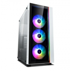 Case ATX Deepcool MATREXX 55 V3 ADD-RGB 3F, w/o PSU, 3x120mm,Tempered Glass, RGB, USB3.0, White
