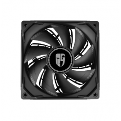 PC Case Fan Deepcool TF120S Black, 120x120x25mm, ≤32.1 dBA, 64.4CFM, 400-1500RPM, PWM, Hydro Bearing
