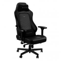 Gaming Chair Noble Hero NBL-HRO-PU-BLA Black/Black, User max load up to 150kg / height 165-190cm
