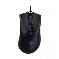 Gaming Mouse Bloody W90 Max, 100-10000 dpi, 8 buttons, 250IPS, 35G, 109g, Ergonomic, Programmable, Onboard Memory, X'Glide, RGB, 1.8m, USB, Black

