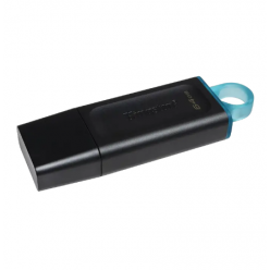 64GB USB3.2 Flash Drive Kingston DataTraveler Exodia (DTX/64GB), Black, Plastic, Classic Cap
