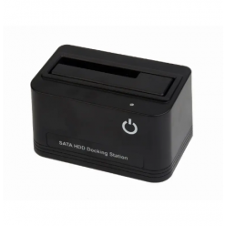 3.5" / 2.5" USB 2.0 docking station for 2.5 and 3.5 inch SATA hard drives, Gembird, HD32-U2S-5

