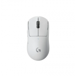 Gaming Wireless Mouse Logitech PRO X Superlight, 25,6k dpi, 5 buttons, 40G, 400IPS, 63g, 1000Hz, 70h, Ambidextrous, Onboard memory, 2.4Ghz, White
